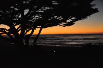 As cores e formas no final de tarde em Carmel, no litoral da Califórnia, nos Estados Unidos